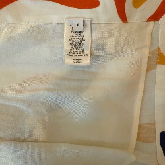 Rebecca Taylor Flame Fleur Whisper Skirt - Picture 7 of 7